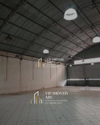 Imagem Galpão para Alugar, 1.000 m² em Vila Tibiriçá - Santo André Imagem Galpão para Alugar, 1.000 m² em Vila Tibiriçá - Santo André