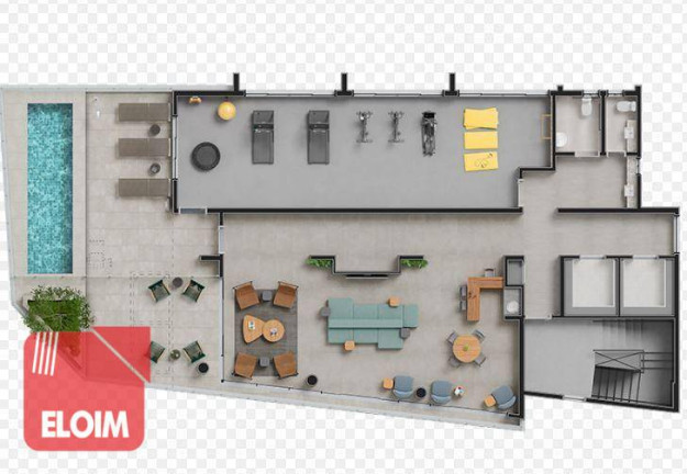 Imagem Studio com 1 Quarto à Venda, 21 m² em República - São Paulo