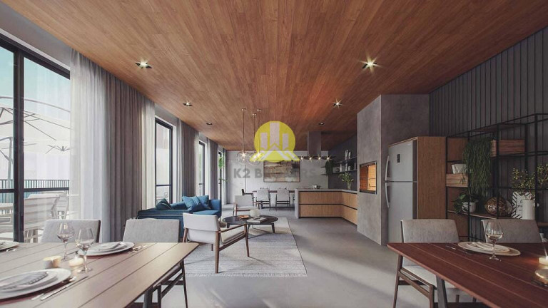 Imagem Apartamento com 1 Quarto à Venda, 58 m² em Rebouças - Curitiba