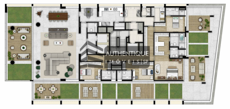 Imagem Cobertura com 4 Quartos à Venda, 771 m² em Vila Nova Conceição - São Paulo