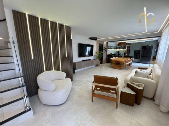 Imagem Sobrado com 3 Quartos à Venda, 140 m² em Vila Guilhermina - Praia Grande Imagem Sobrado com 3 Quartos à Venda, 140 m² em Vila Guilhermina - Praia Grande