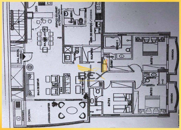 Imagem Apartamento com 3 Quartos à Venda, 165 m² em Alphaville Industrial - Barueri