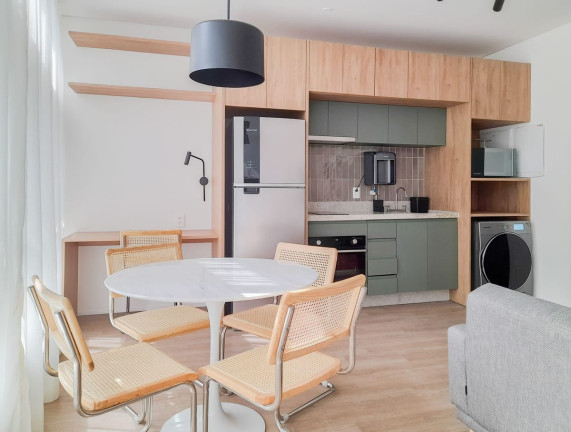 Imagem Apartamento com 1 Quarto para Alugar, 43 m² em Consolação - São Paulo