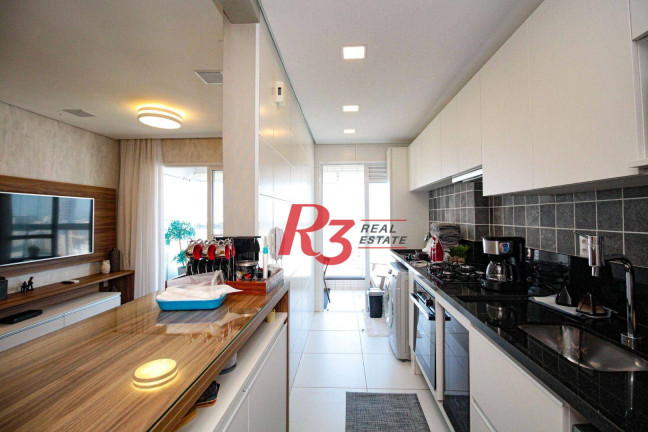 Imagem Apartamento com 1 Quarto à Venda, 52 m² em Embaré - Santos