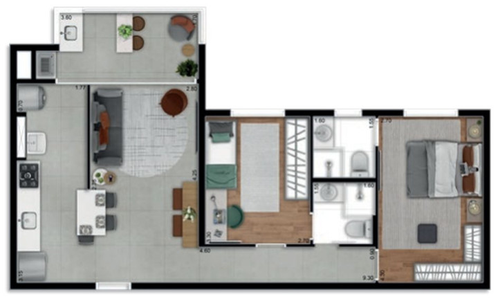 Imagem Apartamento com 3 Quartos à Venda, 86 m² em Centro - Barueri Imagem Apartamento com 3 Quartos à Venda, 86 m² em Centro - Barueri