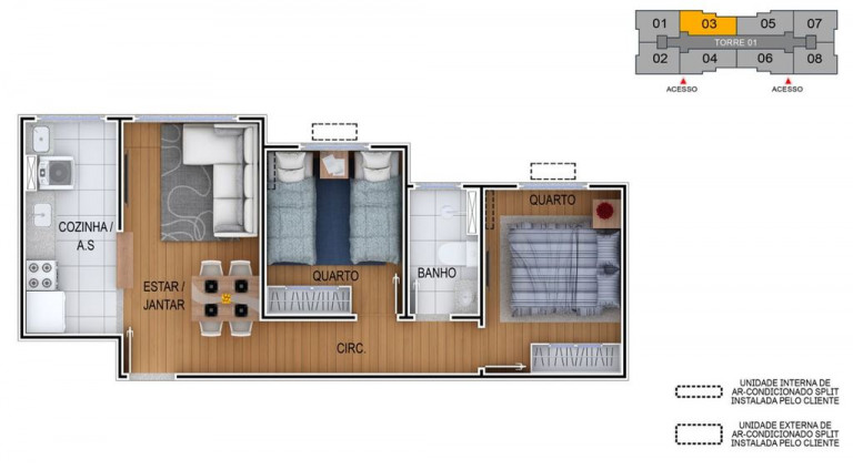 Imagem Apartamento com 2 Quartos à Venda, 43 m² em Vila Nossa Senhora Das Vitórias - Mauá Imagem Apartamento com 2 Quartos à Venda, 43 m² em Vila Nossa Senhora Das Vitórias - Mauá