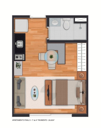 Imagem Apartamento com 1 Quarto à Venda, 30 m² em Barra Funda - São Paulo Imagem Apartamento com 1 Quarto à Venda, 30 m² em Barra Funda - São Paulo