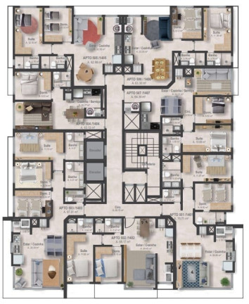 Imagem Apartamento com 3 Quartos à Venda, 87 m² em Capão Da Canoa - Capão Da Canoa