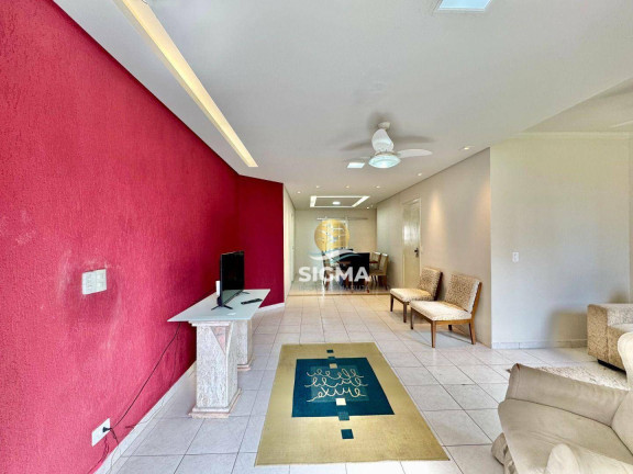 Apartamento com 3 Quartos à Venda, 130 m² em Jardim Astúrias - Guarujá