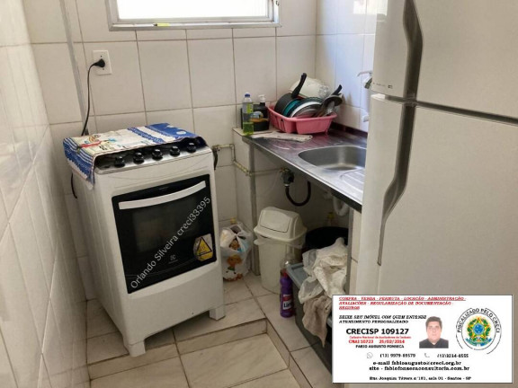 Imagem Apartamento com 1 Quarto à Venda,  em Santos