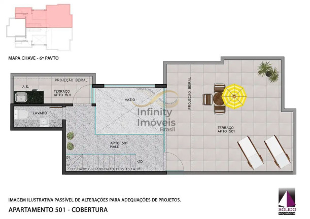 Apartamento com 2 Quartos à Venda, 34 m² em Cruzeiro - Belo Horizonte