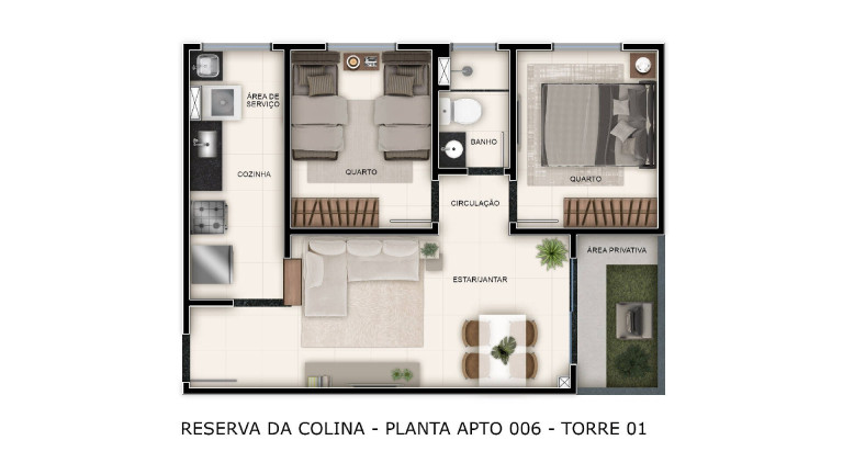Imagem Apartamento com 2 Quartos à Venda, 39 m² em Castelo Branco - Salvador