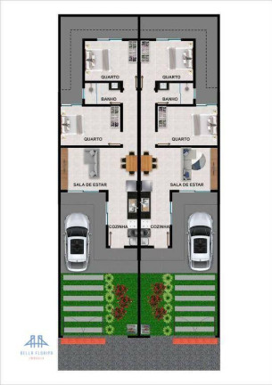 Imagem Casa com 2 Quartos à Venda, 48 m² em Forquilhas - São José