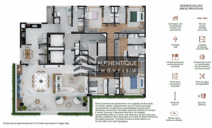 Imagem Cobertura com 4 Quartos à Venda, 507 m² em Higienópolis - São Paulo