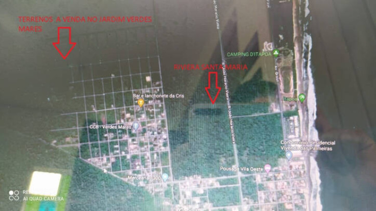 Terreno à Venda, 454 m² em Balneário Jardim Verdes Mares - Itapoá