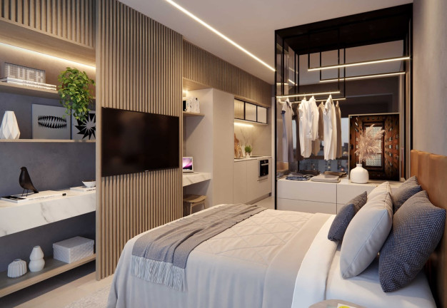Imagem Apartamento à Venda, 17 m² em Vila Clementino - São Paulo Imagem Apartamento à Venda, 17 m² em Vila Clementino - São Paulo