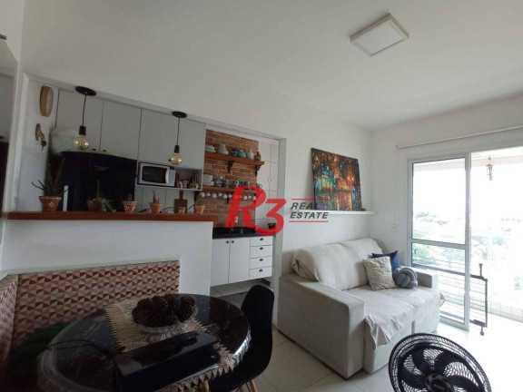 Apartamento com 2 Quartos à Venda, 53 m² em Aparecida - Santos