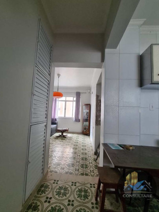 Imagem Apartamento com 1 Quarto à Venda, 43 m² em José Menino - Santos