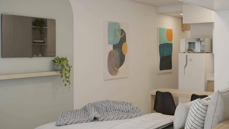 Imagem Apartamento com 1 Quarto à Venda, 25 m² em Centro Cívico - Curitiba Imagem Apartamento com 1 Quarto à Venda, 25 m² em Centro Cívico - Curitiba