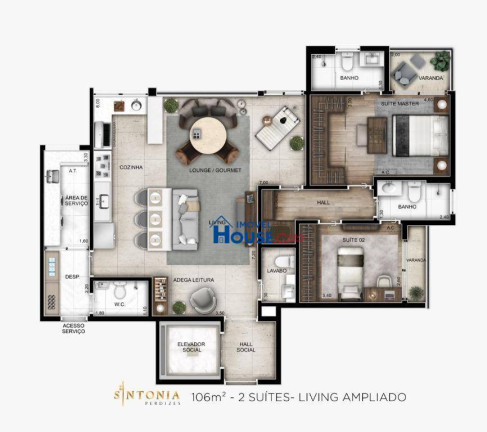 Imagem Apartamento com 3 Quartos à Venda, 106 m² em Perdizes - São Paulo Imagem Apartamento com 3 Quartos à Venda, 106 m² em Perdizes - São Paulo