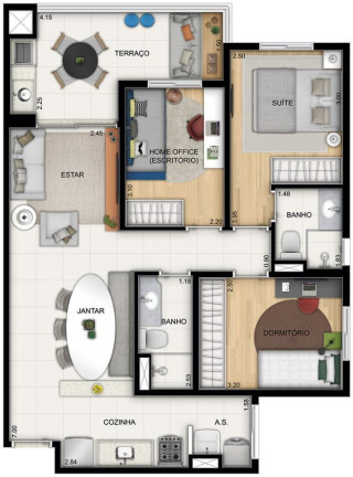 Imagem Apartamento com 3 Quartos à Venda, 75 m² em Centro - São Bernardo Do Campo Imagem Apartamento com 3 Quartos à Venda, 75 m² em Centro - São Bernardo Do Campo
