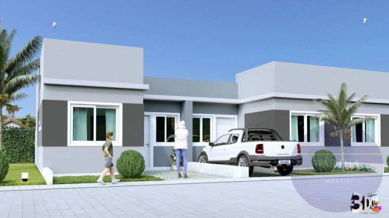 Imagem Casa com 2 Quartos à Venda, 43 m² em Parque Dos Anjos - Gravataí Imagem Casa com 2 Quartos à Venda, 43 m² em Parque Dos Anjos - Gravataí