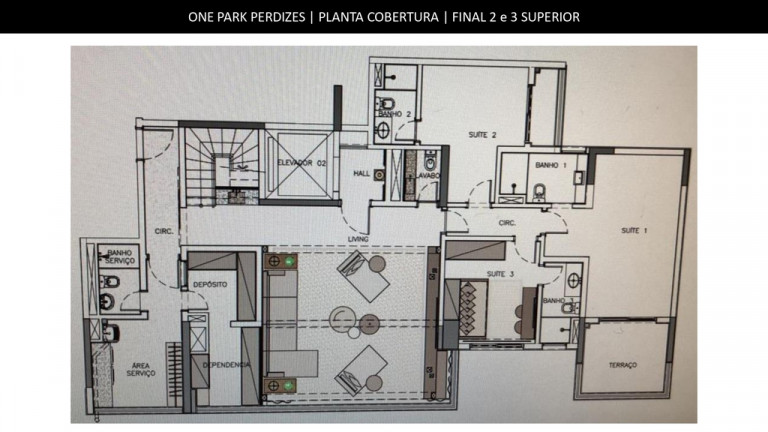 Imagem Apartamento com 3 Quartos à Venda, 203 m² em Perdizes - São Paulo