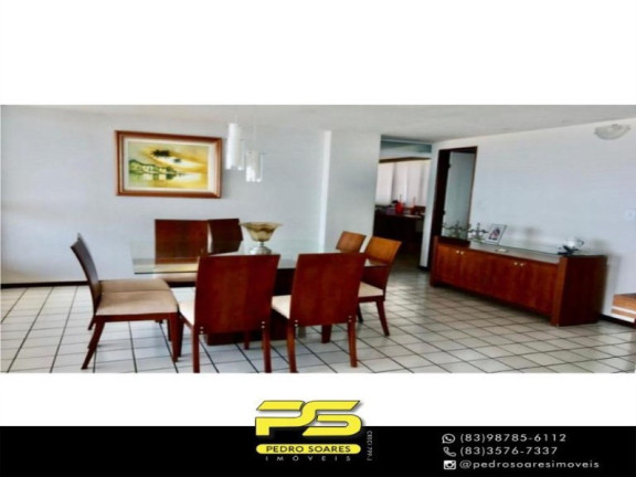Imagem Apartamento com 4 Quartos à Venda, 256 m² em Brisamar - João Pessoa