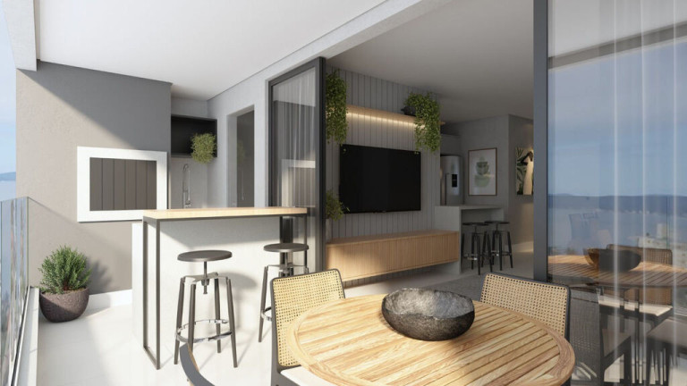 Imagem Apartamento com 2 Quartos à Venda, 80 m² em Perequê - Porto Belo