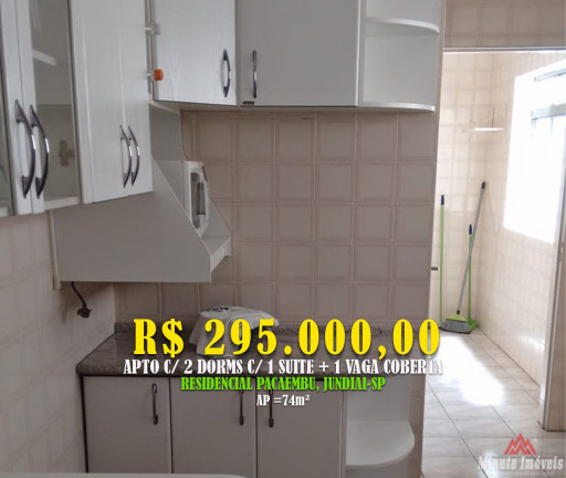 Apartamento com 2 Quartos à Venda, 75 m² em Jardim Pacaembu - Jundiaí