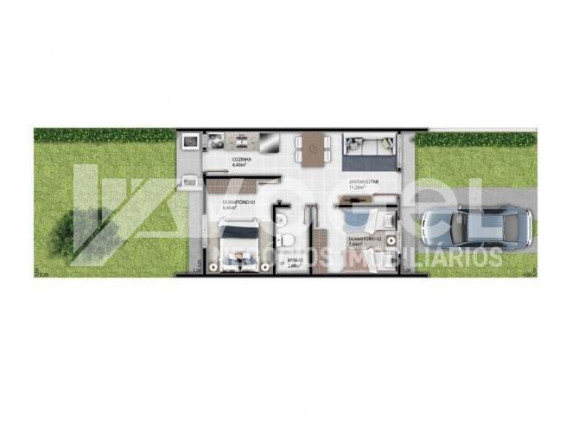 Imagem Casa com 2 Quartos à Venda, 45 m² em Bairro Não Informado - Guaiba Imagem Casa com 2 Quartos à Venda, 45 m² em Bairro Não Informado - Guaiba