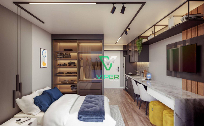 Imagem Studio com 1 Quarto à Venda, 30 m² em Batel - Curitiba