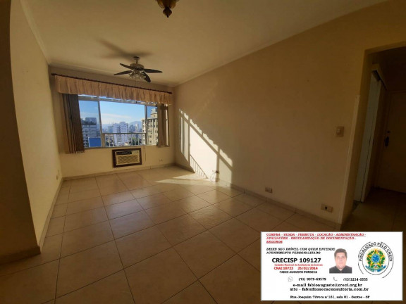 Apartamento com 2 Quartos à Venda, 88 m² em Boqueirão - Santos