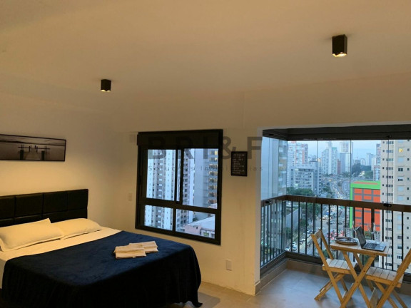 Imagem Apartamento com 1 Quarto à Venda, 28 m² em Brooklin - São Paulo Imagem Apartamento com 1 Quarto à Venda, 28 m² em Brooklin - São Paulo
