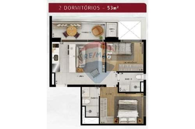 Imagem Apartamento com 2 Quartos à Venda, 53 m² em Vila Clementino - São Paulo Imagem Apartamento com 2 Quartos à Venda, 53 m² em Vila Clementino - São Paulo
