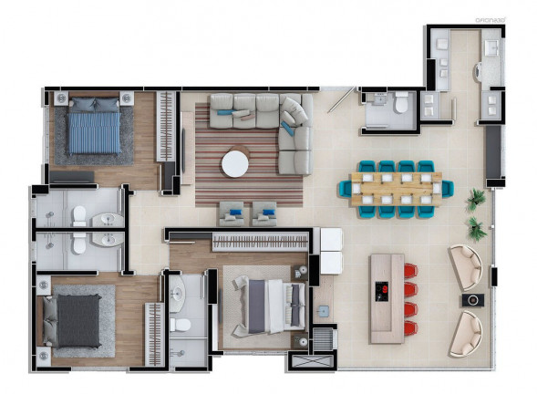 Imagem Imóvel com 4 Quartos à Venda, 297 m² em Itapema - Itapema