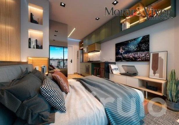 Imagem Apartamento com 2 Quartos à Venda, 52 m² em Centro - Curitiba