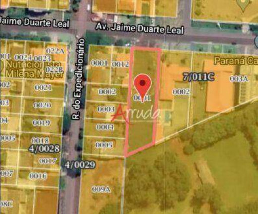Terreno à Venda, 1.729 m² em Maria Luiza - Cascavel