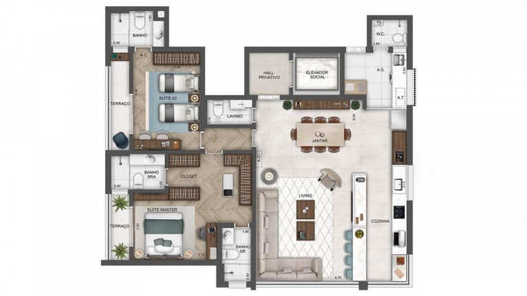 Imagem Apartamento com 3 Quartos à Venda, 138 m² em Perdizes - São Paulo
