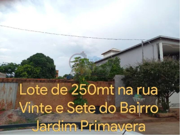 Terreno à Venda, 250 m² em Jardim Primavera - Montes Claros