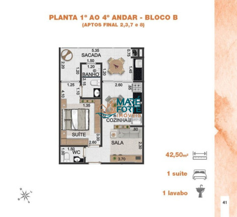 Imagem Apartamento com 1 Quarto à Venda, 42 m² em Itaguá - Ubatuba Imagem Apartamento com 1 Quarto à Venda, 42 m² em Itaguá - Ubatuba