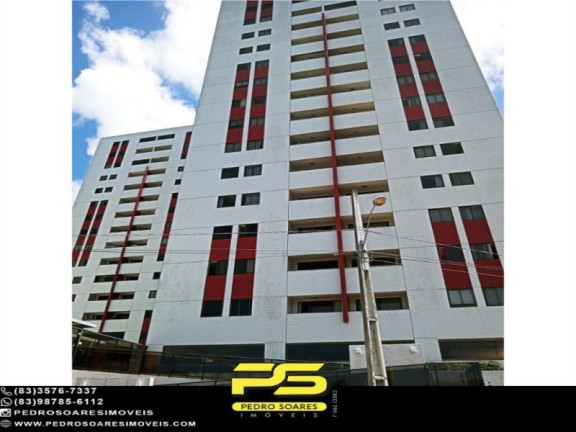 Apartamento com 3 Quartos à Venda, 94 m² em Aeroclube - João Pessoa