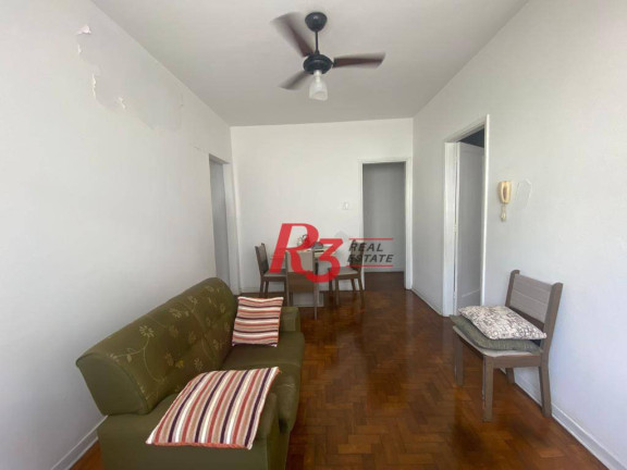 Imagem Apartamento com 1 Quarto à Venda, 50 m² em Campo Grande - Santos Imagem Apartamento com 1 Quarto à Venda, 50 m² em Campo Grande - Santos