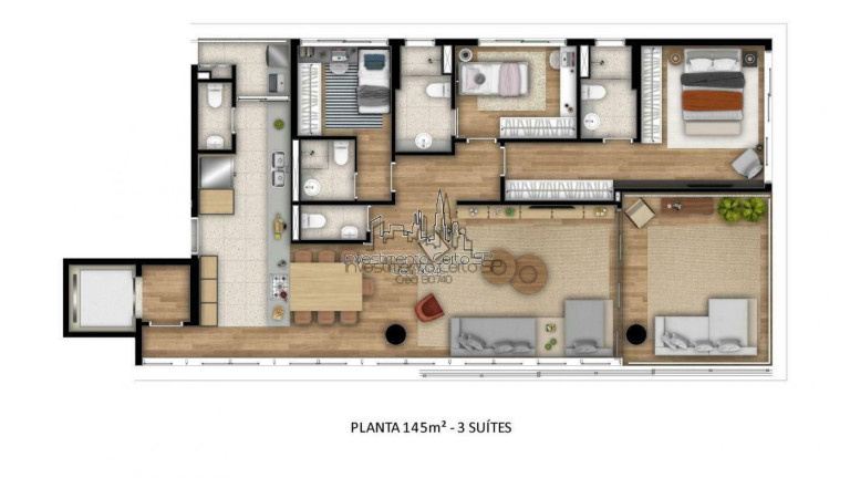 Imagem Apartamento com 3 Quartos à Venda, 145 m² em Jardim Paulista - São Paulo Imagem Apartamento com 3 Quartos à Venda, 145 m² em Jardim Paulista - São Paulo