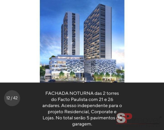 Imagem Apartamento com 1 Quarto à Venda, 40 m² em Bela Vista - São Paulo Imagem Apartamento com 1 Quarto à Venda, 40 m² em Bela Vista - São Paulo
