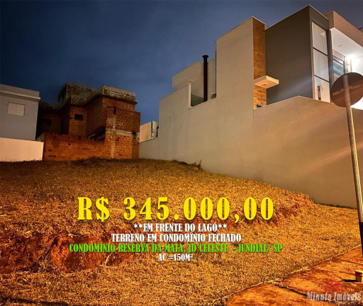 Terreno à Venda, 150 m² em Loteamento Reserva Da Mata - Jundiaí
