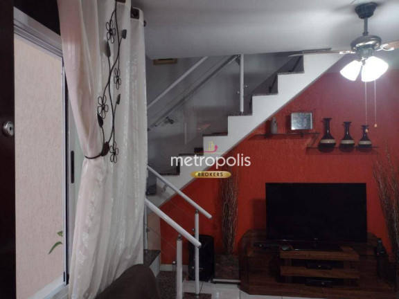 Imagem Sobrado com 3 Quartos à Venda, 131 m² em Vila Assis Brasil - Mauá