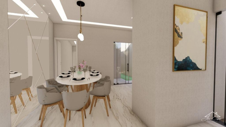 Imagem Casa com 3 Quartos à Venda, 107 m² em Jardim Abolição De Lourenço Dias - Araras