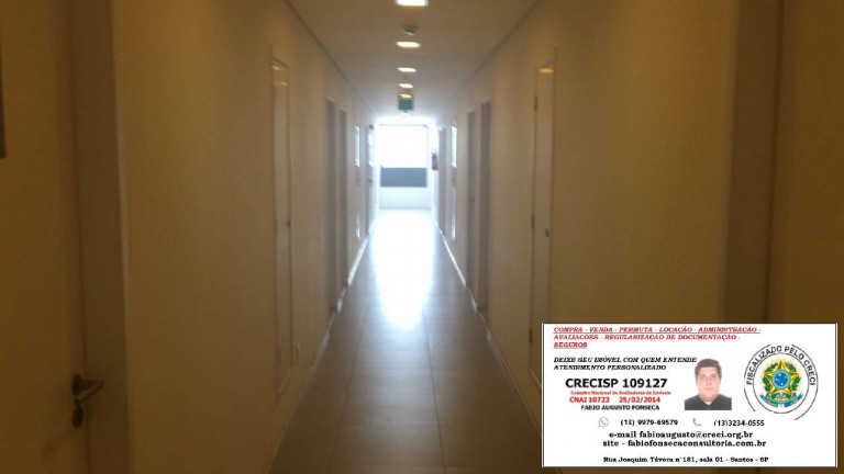 Imagem Sala Comercial à Venda, 42 m² em Valongo - Santos Imagem Sala Comercial à Venda, 42 m² em Valongo - Santos