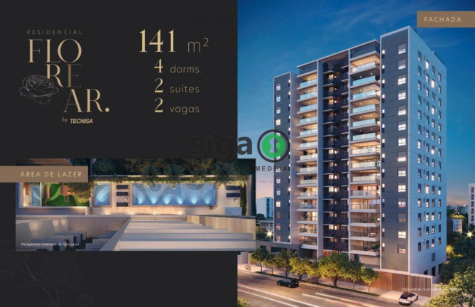 Apartamento com 4 Quartos à Venda, 147 m² em Vila Clementino - São Paulo